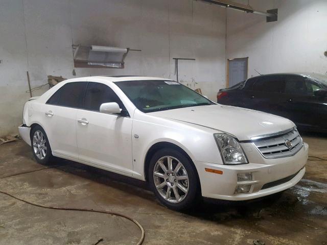 1G6DC67A160187254 - 2006 CADILLAC STS WHITE photo 1