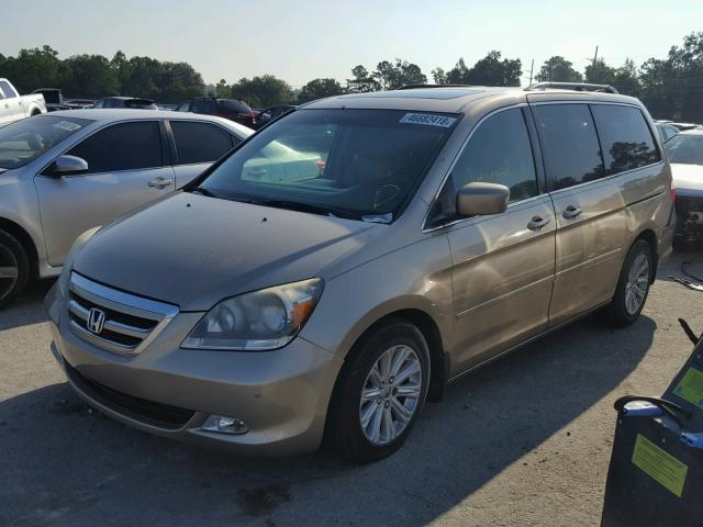 5FNRL38827B124986 - 2007 HONDA ODYSSEY TO TAN photo 2