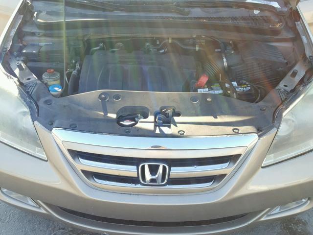 5FNRL38827B124986 - 2007 HONDA ODYSSEY TO TAN photo 7