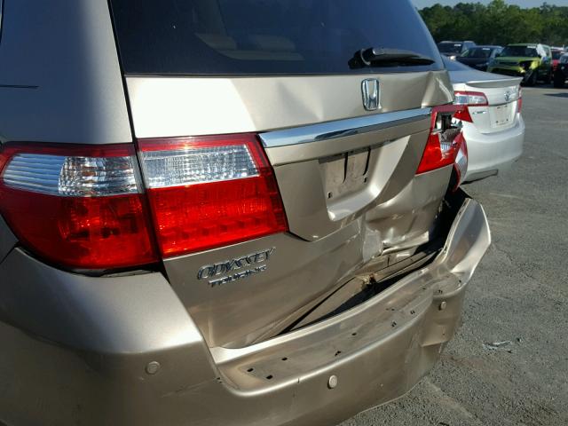 5FNRL38827B124986 - 2007 HONDA ODYSSEY TO TAN photo 9