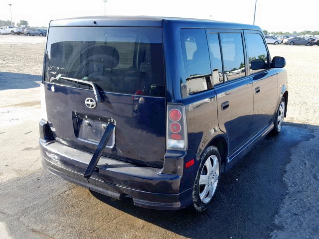 JTLKT324864122693 - 2006 TOYOTA SCION XB 黑色 照片 4
