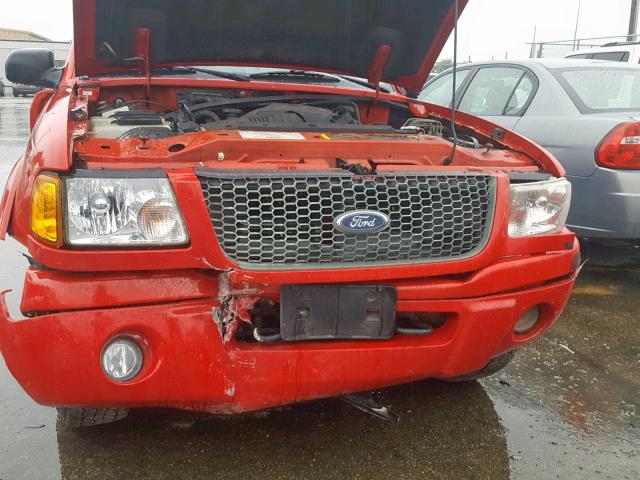 1FTZR45E53TA24306 - 2003 FORD RANGER SUP RED photo 10