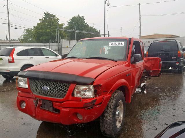 1FTZR45E53TA24306 - 2003 FORD RANGER SUP RED photo 2