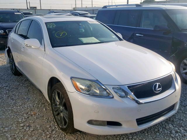 JTHCE96S680019576 - 2008 LEXUS GS 350 WHITE photo 1