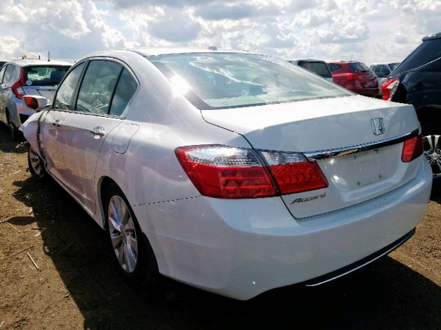 1HGCR2F82FA005491 - 2015 HONDA ACCORD EXL WHITE photo 3