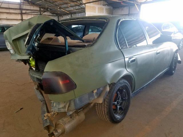 1HGEJ6529TL002981 - 1996 HONDA CIVIC DX GREEN photo 4