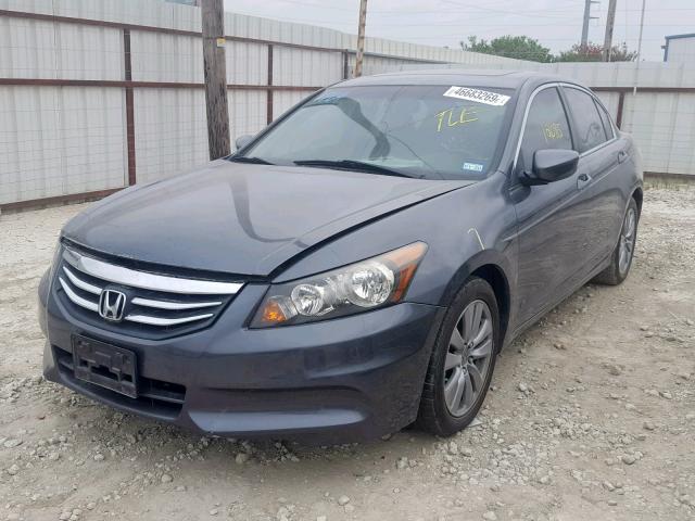 1HGCP2F85CA101620 - 2012 HONDA ACCORD EXL GRAY photo 2