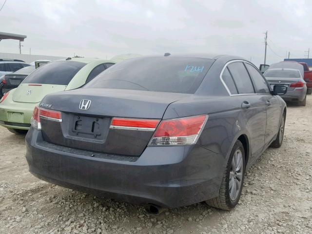 1HGCP2F85CA101620 - 2012 HONDA ACCORD EXL GRAY photo 4