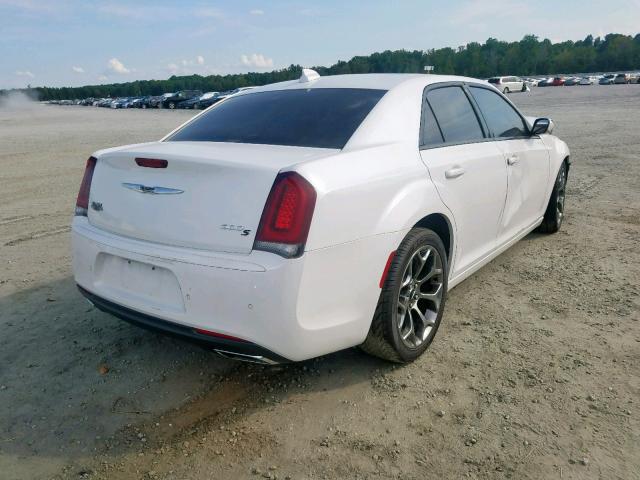 2C3CCABGXFH882758 - 2015 CHRYSLER 300 S WHITE photo 4