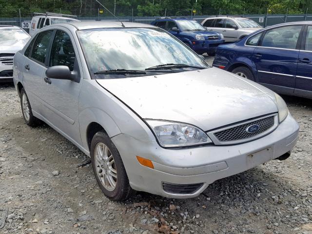 1FAFP34N35W257001 - 2005 FORD FOCUS ZX4 SILVER photo 1