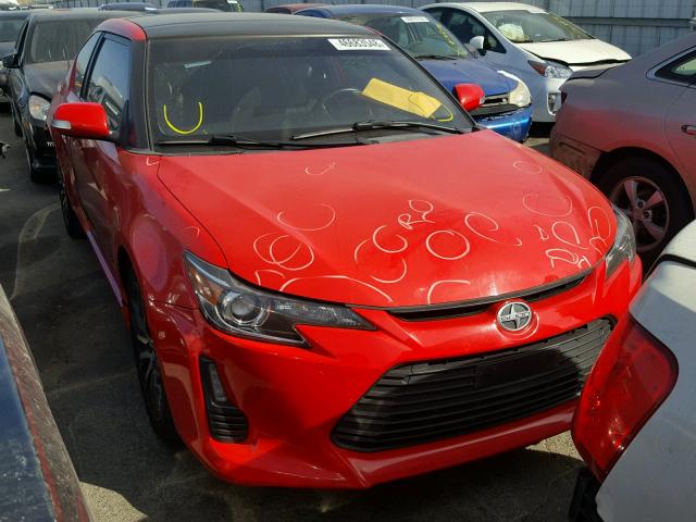 JTKJF5C79F3089642 - 2015 TOYOTA SCION TC 红色 照片 1