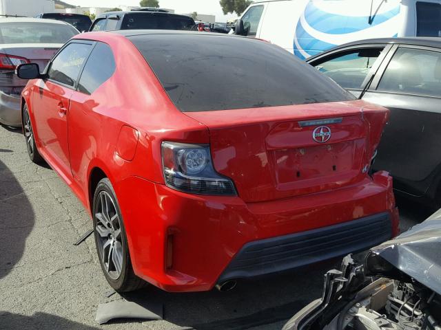 JTKJF5C79F3089642 - 2015 TOYOTA SCION TC 红色 照片 3