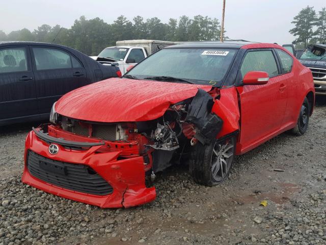 JTKJF5C79E3081717 - 2014 TOYOTA SCION TC Qırmızı foto 2