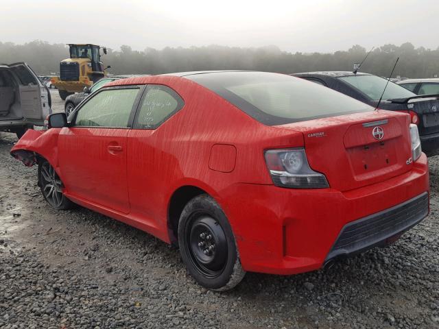JTKJF5C79E3081717 - 2014 TOYOTA SCION TC Qırmızı foto 3