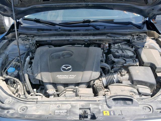 JM1GJ1W62E1118808 - 2014 MAZDA 6 GRAND TO BLUE photo 7