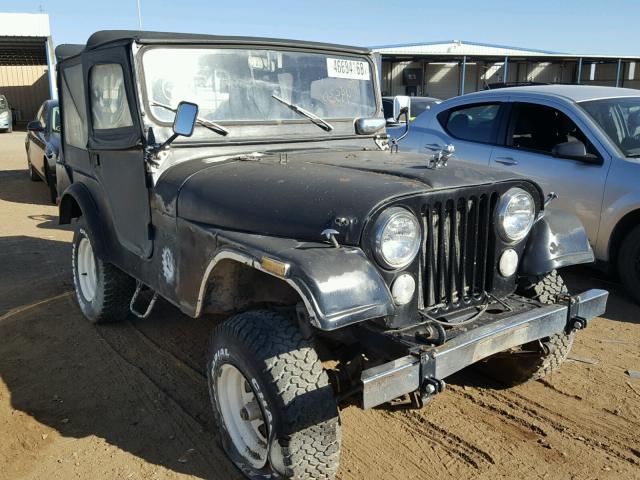 J4F835TH33911 - 1974 JEEP WRANGLER BLACK photo 1