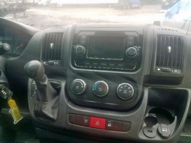 3C6TRVDG5KE519859 - 2019 RAM PROMASTER 灰色 照片 9