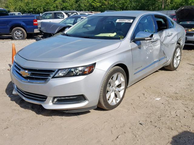 2G1125S39J9138607 - 2018 CHEVROLET IMPALA PRE SILVER photo 2