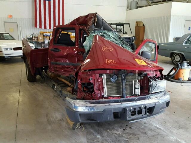 1GTCS136368225407 - 2006 GMC CANYON MAROON photo 1