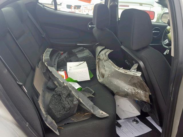 2G2WP552681185401 - 2008 PONTIAC GRAND PRIX SILVER photo 6