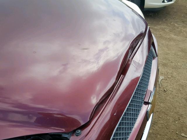 1GNDV23W07D179570 - 2007 CHEVROLET UPLANDER L 勃艮第红 照片 9