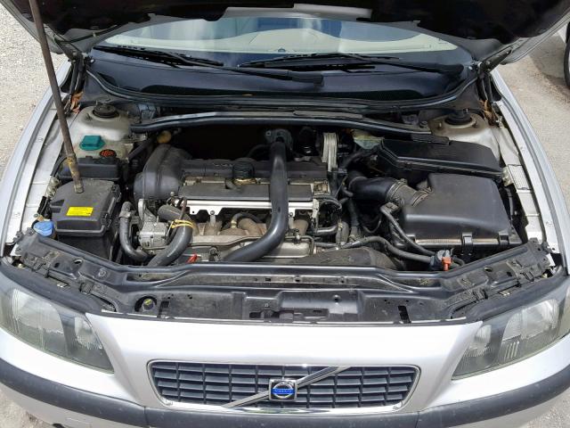 YV1RS59V642338973 - 2004 VOLVO S60 2.5T SILVER photo 7