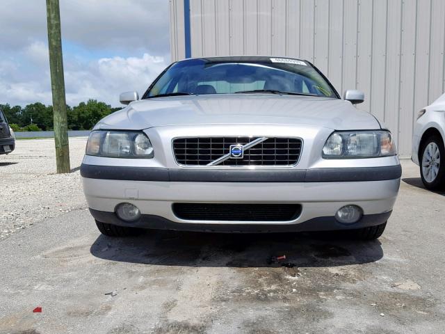 YV1RS59V642338973 - 2004 VOLVO S60 2.5T SILVER photo 9