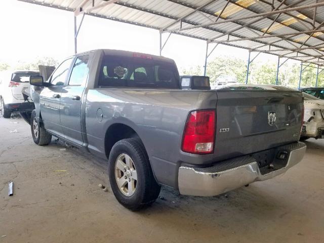 1C6RD6GP0CS138686 - 2012 DODGE RAM 1500 S GRAY photo 3