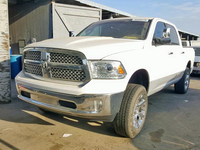 1C6RR6NT8DS632619 - 2013 RAM 1500 LARAM TWO TONE photo 2