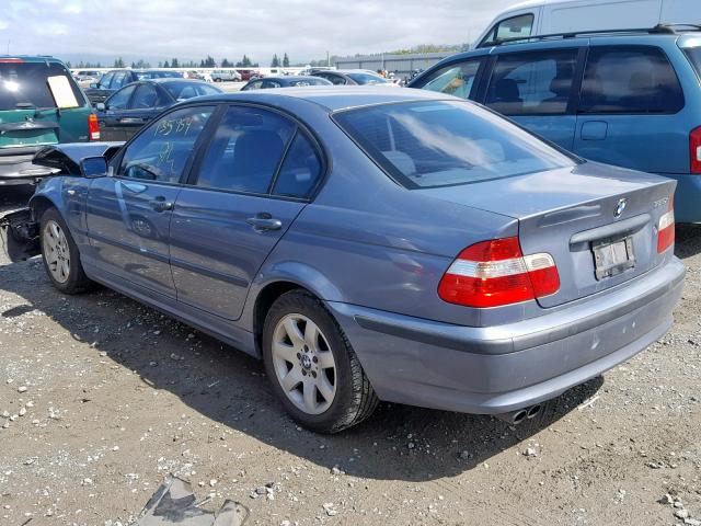 WBAEU33422PF65791 - 2002 BMW 325 XI BLUE photo 3