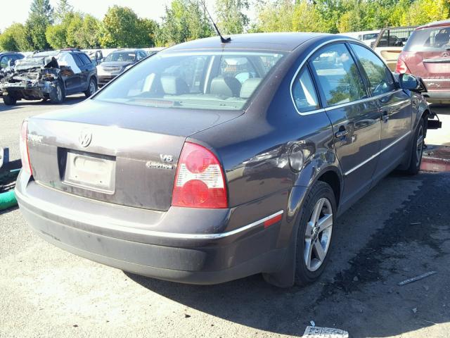 WVWTH63B14P193830 - 2004 VOLKSWAGEN PASSAT GLX 棕色 照片 4