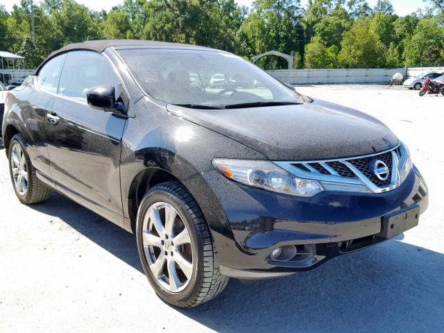 JN8AZ1FY0EW300188 - 2014 NISSAN MURANO CRO BLACK photo 1