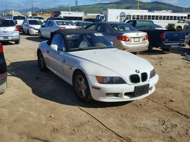 4USCH732XTLB75044 - 1996 BMW Z3 1.9 WHITE photo 1