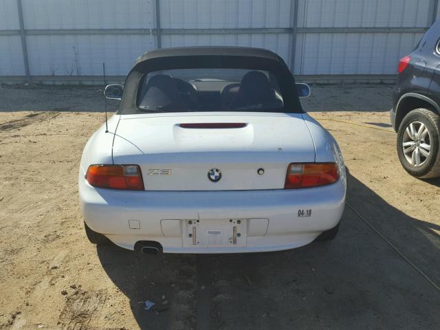 4USCH732XTLB75044 - 1996 BMW Z3 1.9 WHITE photo 6