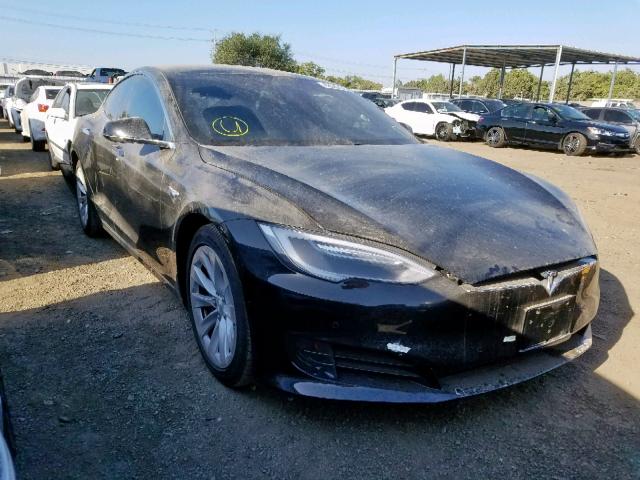 5YJSA1E14HF201183 - 2017 TESLA MODEL S BLACK photo 1