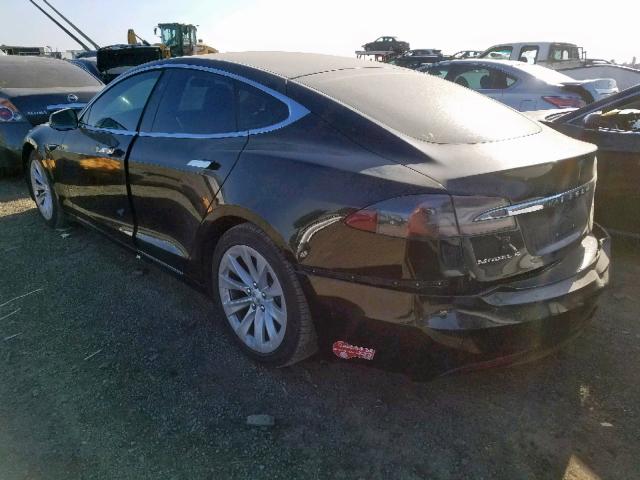 5YJSA1E14HF201183 - 2017 TESLA MODEL S BLACK photo 3