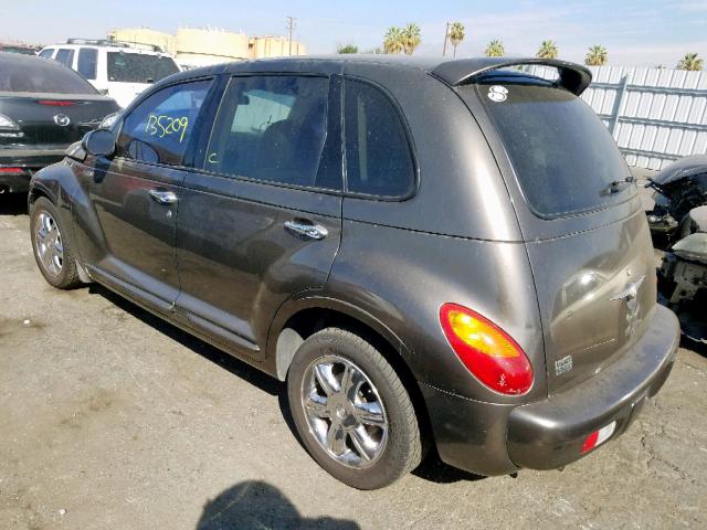 3C8FY68B72T336809 - 2002 CHRYSLER PT CRUISER BROWN photo 3