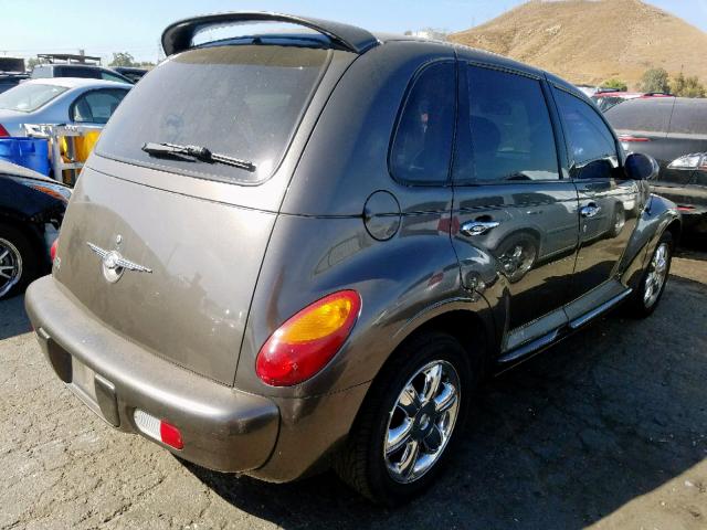 3C8FY68B72T336809 - 2002 CHRYSLER PT CRUISER BROWN photo 4