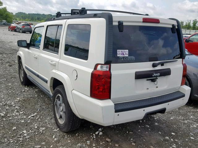 1J8HG48K28C181701 - 2008 JEEP COMMANDER 白色 照片 3