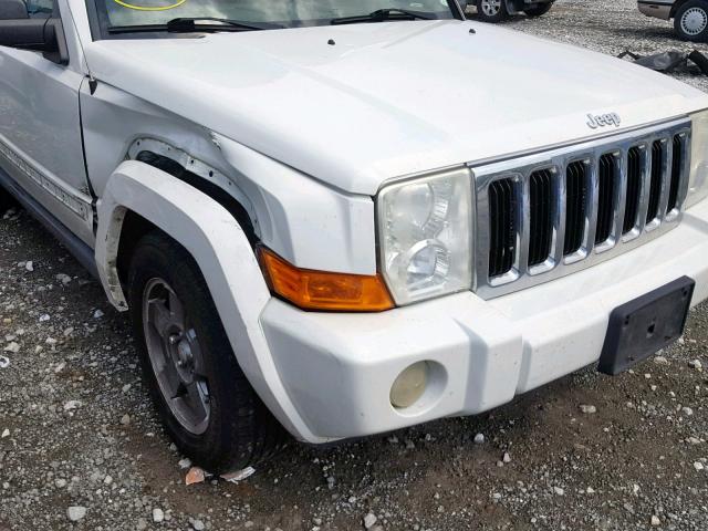 1J8HG48K28C181701 - 2008 JEEP COMMANDER 白色 照片 9