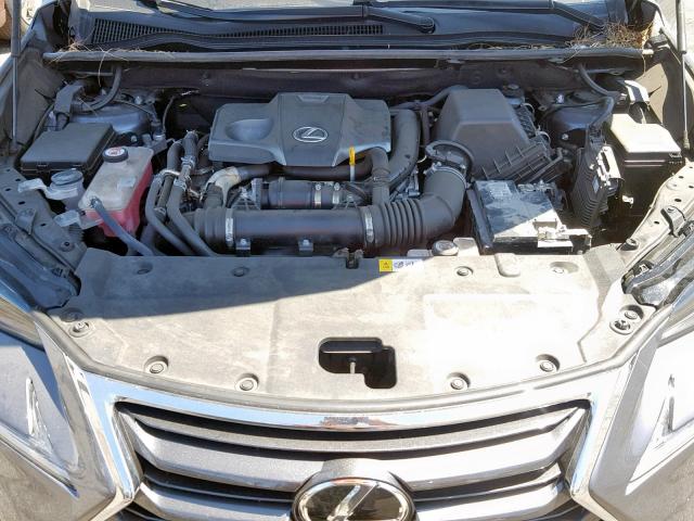 JTJYARBZ4H2050428 - 2017 LEXUS NX 200T BA GRAY photo 7