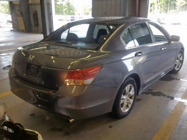 1HGCP26429A116145 - 2009 HONDA ACCORD LXP GRAY photo 4