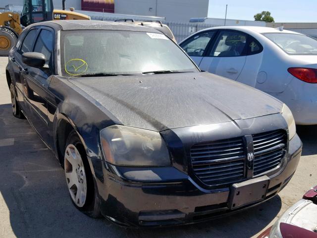 2D8FV48T25H560432 - 2005 DODGE MAGNUM SE BLACK photo 1