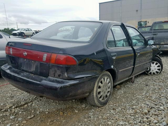 1N4AB41D4WC744902 - 1998 NISSAN SENTRA E BLACK photo 4