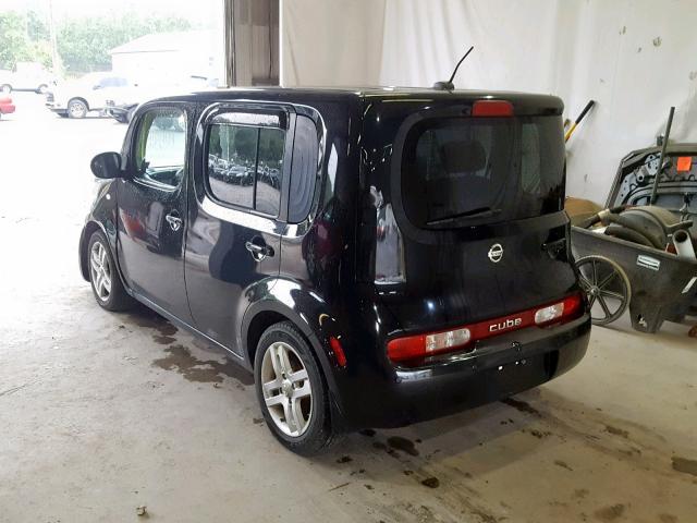 JN8AZ28R19T103310 - 2009 NISSAN CUBE BASE BLACK photo 3