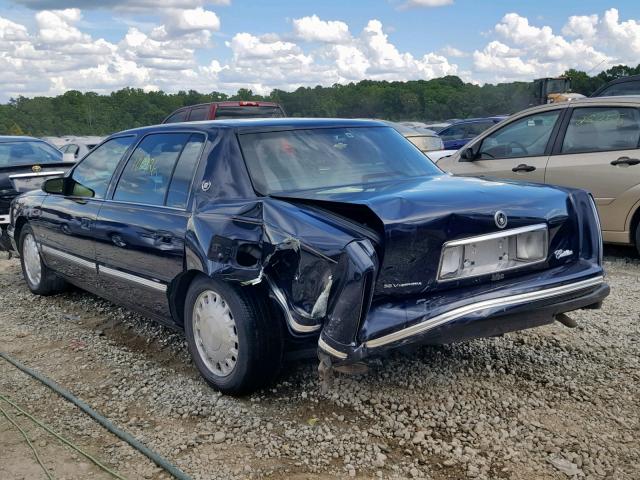 1G6KD54Y4WU807863 - 1998 CADILLAC DEVILLE BLUE photo 3