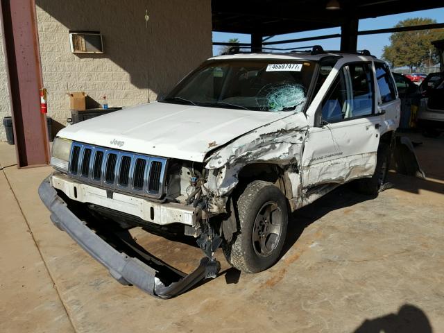 1J4FX58S7WC286648 - 1998 JEEP GRAND CHER WHITE photo 2