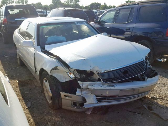 JT8BH28F4X0155648 - 1999 LEXUS LS 400 WHITE photo 1