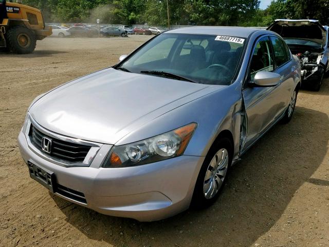 1HGCP2F38AA014974 - 2010 HONDA ACCORD LX SILVER photo 2