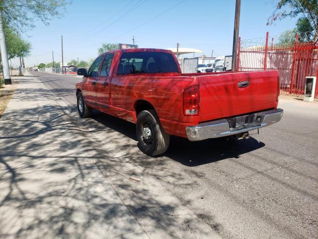 3D7KR28C85G824927 - 2005 DODGE RAM 2500 S RED photo 3